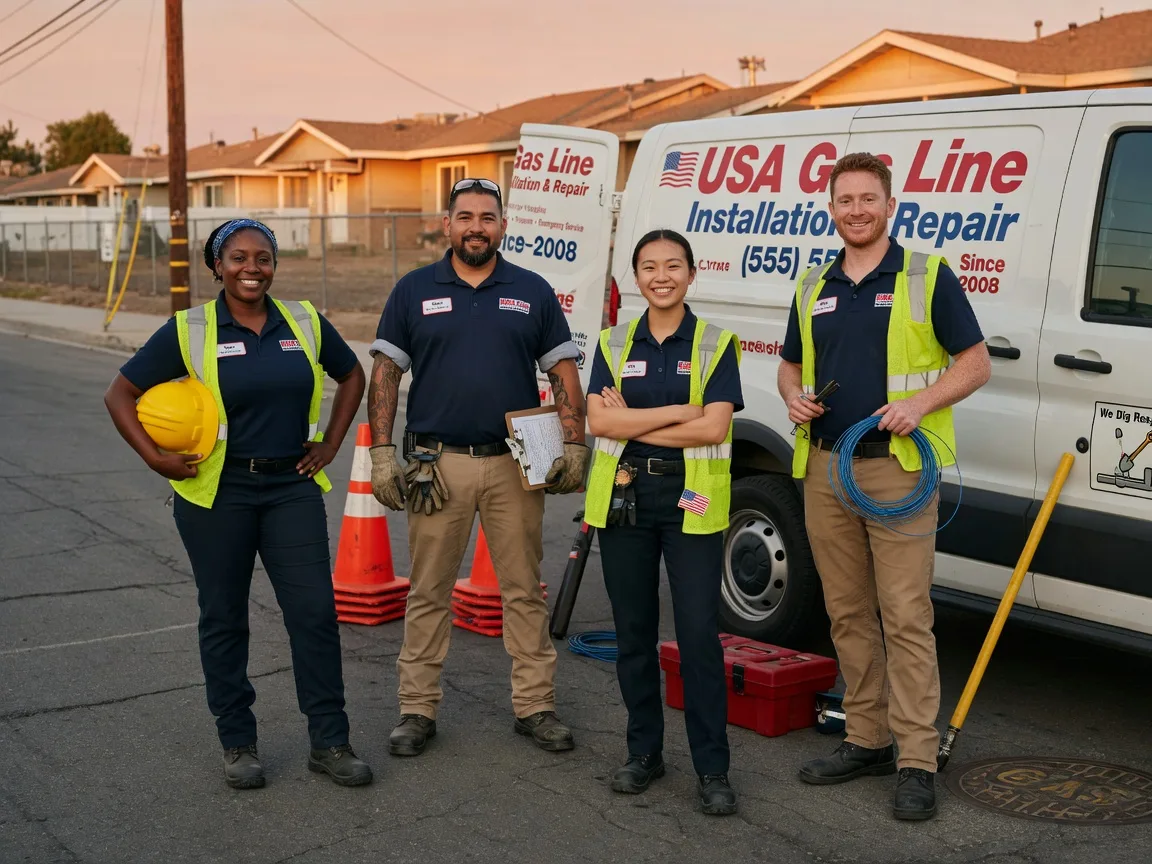 Gas Line Installation company in Wyndmere, ND